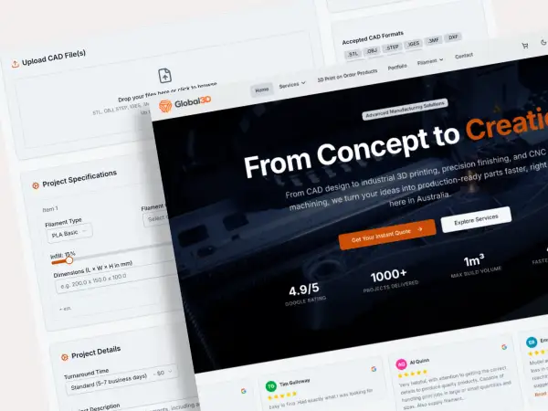 Global3D website