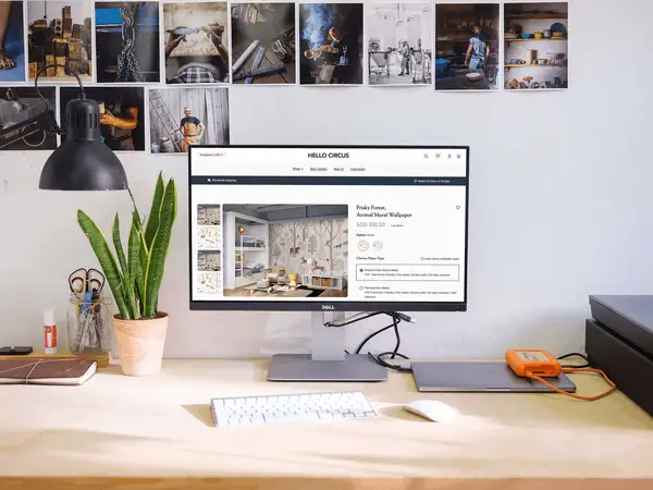 Hello Circus, premium wallpaper e-commerce website