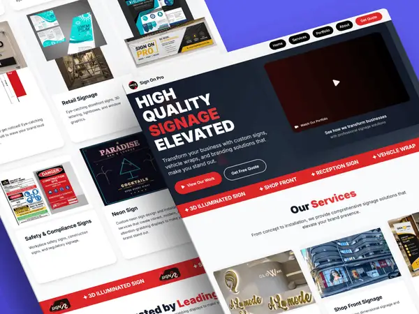 Sign On Pro website